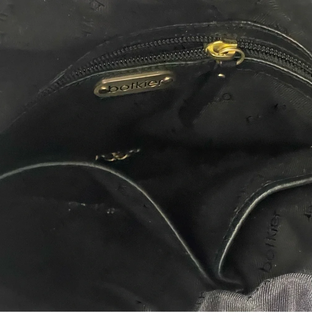 BOTKIER Ruched Leather Hobo Bag